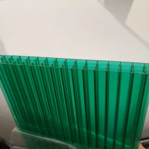 Polycarbonate Hollow Sheet，fourlayer PC Sheet,Honeycomb Polycarbonate thumbnail-4