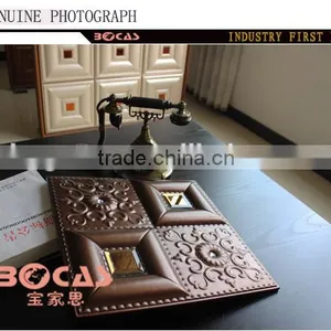 Soundproof,Heat Insulation,Mould-Proof,Fireproof Function and Wallpapers Type Decorative 3d Wall Panels thumbnail-3
