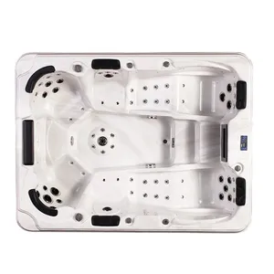 Luxurious Spa Tub Garden Outdoor Hot Tub Spas With Gecko Balboa System thumbnail-3