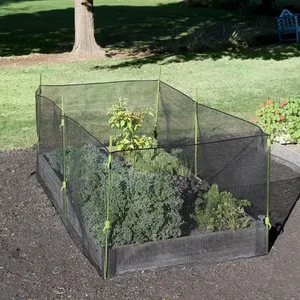 Tree Guard Black Plastic Reinforced Net Garden Plants Protection Barrier Fence Against Rabbits Chew-Proof Net thumbnail-3