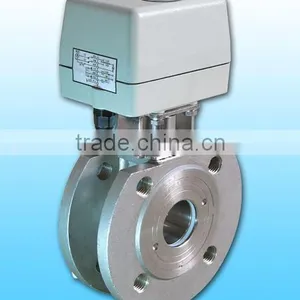 KLD400 2-way Flanged Electric Operated Ball Valve for Automatic Control,water Treatment, Process Control, Industrial Automation thumbnail-1