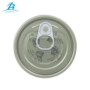 Wholesale Tinplate Lid Full Open End Metal Lid Easy Open Lid 401#99mm for Food Canning thumbnail-5