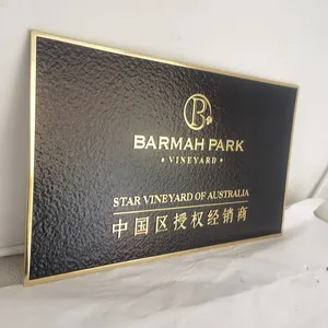 Relief Plaque, Doorplate, Pure Copper-aluminum Engraved Copper Plate, Custom-made Metal Award Plate, Advertising Sign, Antique Copper Plate thumbnail-2