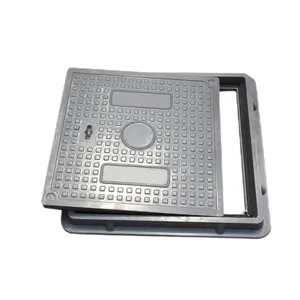 Fiberglass Reinforced Composite Manhole Cover - 500x500mm thumbnail-1
