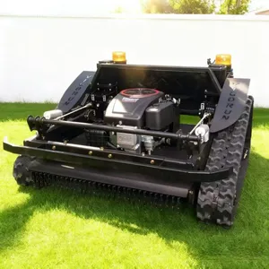 12Hp Loncin 452CC Gasoline Engine Industrial Tracked Remote Control Mower for Slopes thumbnail-1