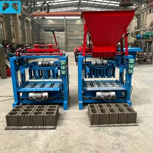 Factory Direct Automatic Hydraulic Concrete Block Making Machine Hollow Cement Brick Production Equipment thumbnail-1