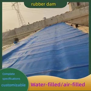 EPDM Inflatable Rubber Dam Custom Air/Water Filled Flexible Water Retaining Weir thumbnail-5