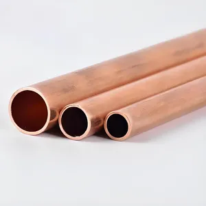 C12200 Copper Tube Corrosion Resistant DHP Copper Tubing for HVAC Plumbing Solutions thumbnail-1