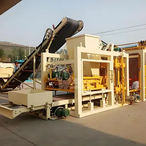 Customizable Cement Concrete Brick Production Line Paver Hollow Block Machine thumbnail-2