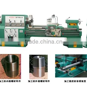 Q1319x1500 Manual Pipe Threading Lathe Machine for Sale thumbnail-1
