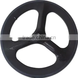 Bicycle Carbon Tri Spoke Wheel 20inch Bmx Bike Wheelset 451mm 3 Spoke Wheels Full Carbon Mini Bmx Bicycle 3 Spoke Wheelset thumbnail-1