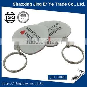 Heart Shaped Customized Acrylic Keychain thumbnail-3