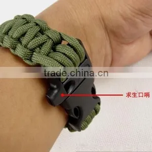 Fashion Stainless Steel Gold Clasp 550 Custom Paracord Bracelet thumbnail-3