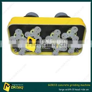 Large Width 8 Head Ride-on Floor Concrete Grinding Machine for Sale MT003 thumbnail-2