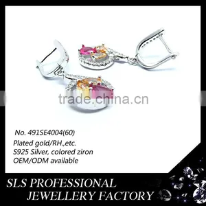 2015 Fashion African Jewelry Set 925 Silver Jewelry Statement Necklaces and Ring and Jewelry Sets thumbnail-4
