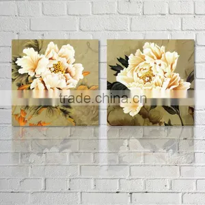 Rich Flower Waterproof Oil Canvas Printed Painting thumbnail-1