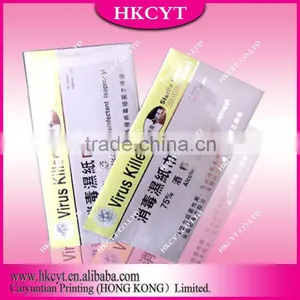 High Sealing Antimicrobial Wipe Packaging Bags/Laminated Plastic Bags thumbnail-1