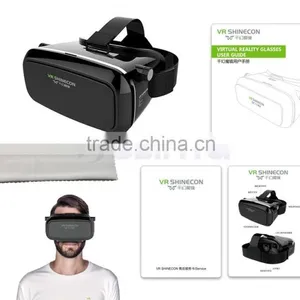 Funny VR 3D Virtual Reality Case Box Helmet Active Imax 3D Glasses For Sexy Movie Video thumbnail-5