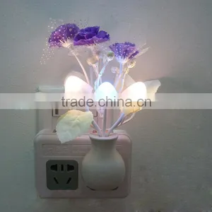 Flower Night Light Lamp,LED Color Light ,wall Lamp,electricity Saving Lamp thumbnail-1