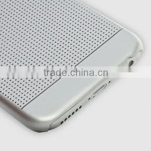 Silver Colors Laser Engraving Design PC Hard Case for IP 6 4.7'' thumbnail-4