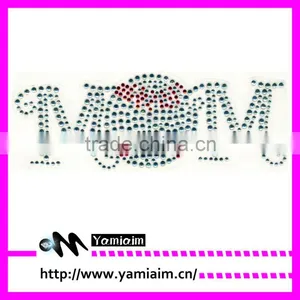 Mom Rhinestone Car Decal Sticker Custom Design thumbnail-1
