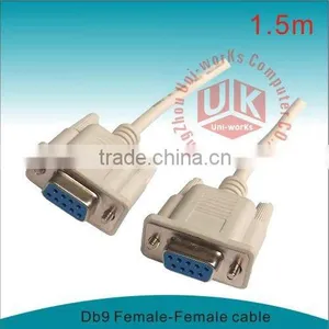 Female to Female Db9 Cable Rs232 Cable thumbnail-2