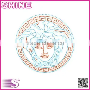 Customized Middle East Quality Fashion Rhinestone Heat Transfer Motif Wholesale thumbnail-1