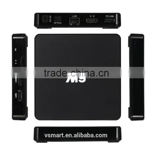 M9+ Android TV Box Android 5.1 Amlogic S905 Quad Core 64 Bits 1G 8G Kodi XBMC 4K 3D LAN WIFI H.265 Airplay Miracast M9+ TV Box thumbnail-2