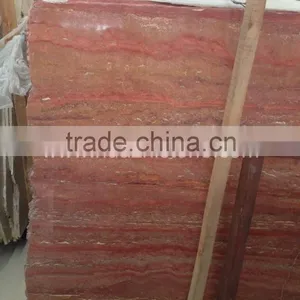 Iran Red Travertine Slab Price thumbnail-1