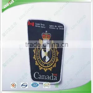 China Cheap Custom Gold Bullion Embroidered Patches thumbnail-1