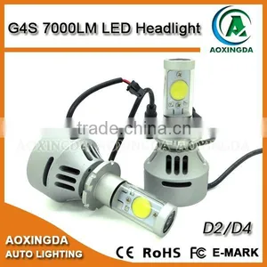 7000Lm Auto Headlight D2 D4 D2S D2R D2C D4S D4R Led Head Light Bulb Conversion Kit thumbnail-2