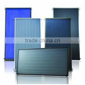 Flat Panel Solar Water Heater, Flat Plate Solar Collector, Solar Hot Water Heating System Quality Choice thumbnail-4