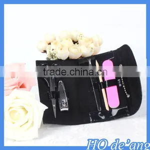Hogift Wedding Supplies Creative Gifts Wedding Favor Stainless Steel Beauty Nail Kit Black Manicure Sets MHo-101 thumbnail-1