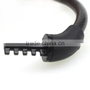 Durable Black Bike Bicycle 4 Digital Code Password Combination Lock Cable thumbnail-3