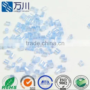 Wholesale New Trend 11/0 Rainbow Glass Bugle Beads For Jewelry Making thumbnail-1