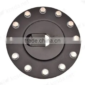Polished Finish Fuel Cell Cap Assembly Gasket , 12-Bolt Flush Mount Fuel Cell Cap Assembly thumbnail-3