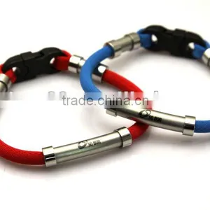 Perfect Christmas Negative Ion Band. Silicone Power Bracelet thumbnail-1