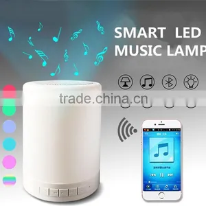 Magic Touch Sensor Lamp Mini Portable Bluetooth Wireless Speaker For Sauna Quality Choice thumbnail-5