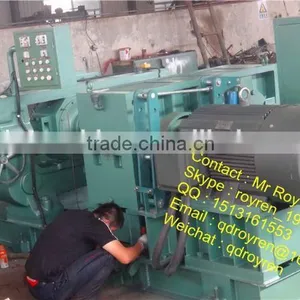 GOLDEN SUPPLIER Waste Tire Recycling Rubber Cracker Machine Rubber Powder Machine thumbnail-2