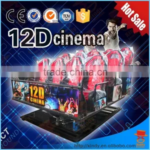 2015 Thrilling Action Ride Guangzhou Hot Selling 9 Seats Simulator 5D Cinema thumbnail-6