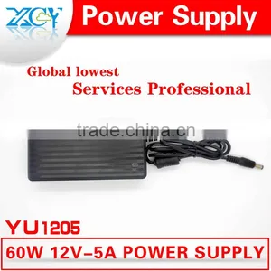 60w 12v 5a 12v Power Adapter Power Supply AC Adapter EU Support Laptop thumbnail-1