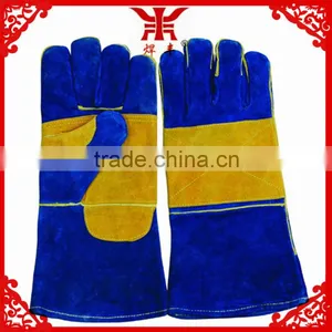 Different Types Cow Leather 14 " Welding Gloves thumbnail-4
