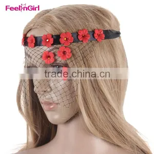 Wholesale Fashion Lace Halloween Party Mask thumbnail-4