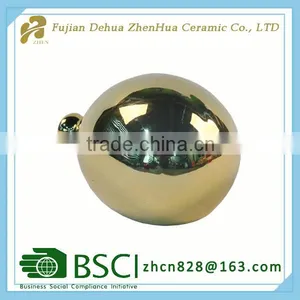 Electroplating Balloon Shape Ceramic Gift Craft thumbnail-2