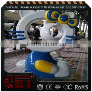 Christmas Fiberglass Statues Doraemon Statues Cute Cartoon Character Statue thumbnail-3