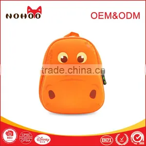 2016 New Product Wholesale Baby Backpack Hippo Style European Kids Bag School Backpack Brands thumbnail-4