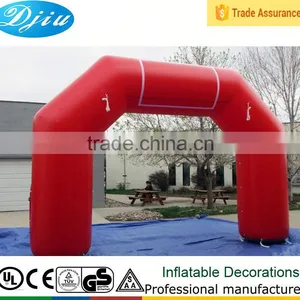 DJ-GM-34 Red Inflatable Door Arch Racing Finish Line and Advertising China Manufacture thumbnail-1