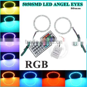 50000 Hours Lifespan White PCB 5050 Smd 40mm Full Circle Led Angel Eyes Auto Parts Toyota Hilux thumbnail-5