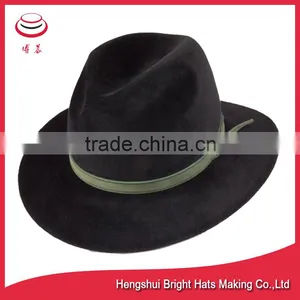 Wool Felt Hunting Hats Fedora thumbnail-1
