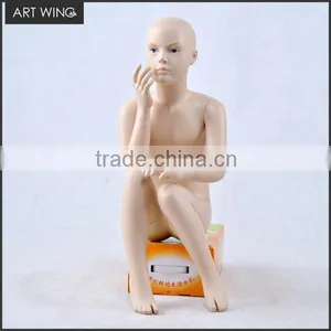 Realistic Kids Sexv Baby Girl Child Mannequins With Real Hair for Sale thumbnail-4